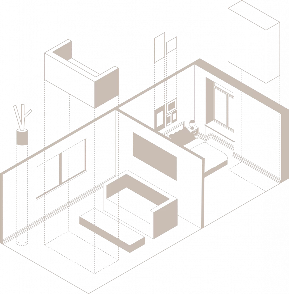 decoration and interior design in Chamberí, monfrank deco